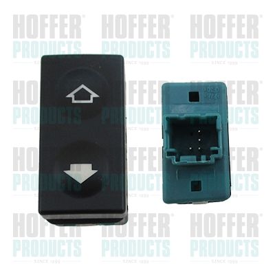 HOFFER 2106001 Switch, window regulator