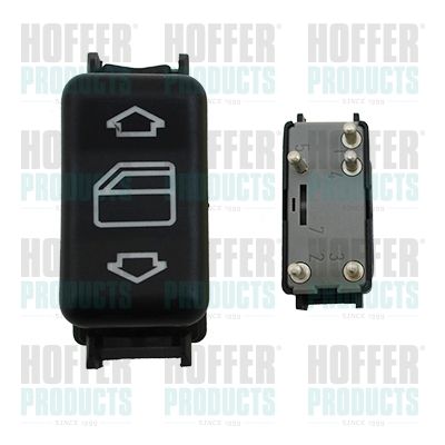 HOFFER 2106068 Switch, window regulator