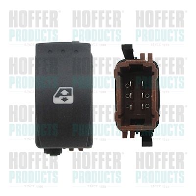 Switch, window regulator HOFFER 2106106