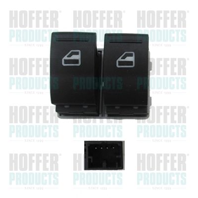 HOFFER 2106126 Switch, window regulator