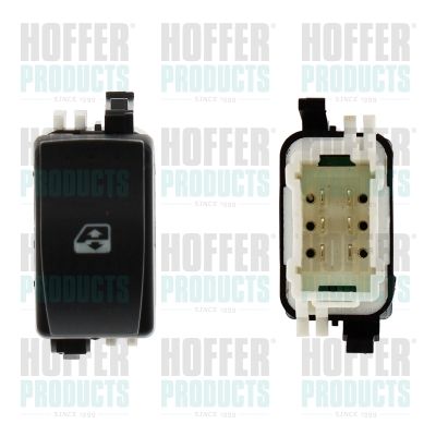 Switch, window regulator HOFFER 2106180