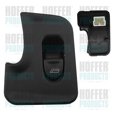 HOFFER 2106233 Switch, window regulator