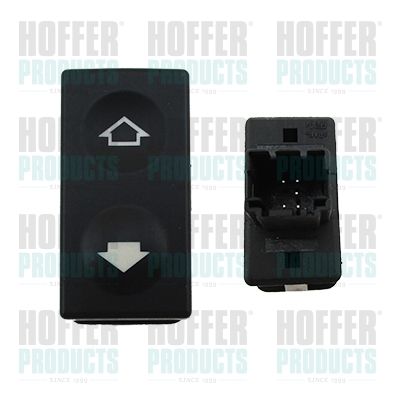 HOFFER 2106348 Switch, window regulator