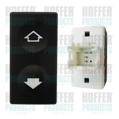 HOFFER 2106349 Switch, window regulator