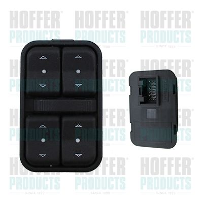 HOFFER 2106392 Switch, window regulator