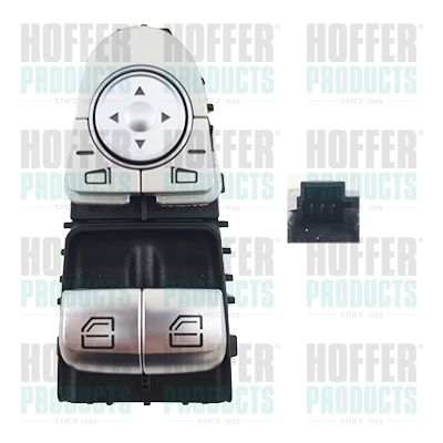 HOFFER 2106415 Switch, window regulator