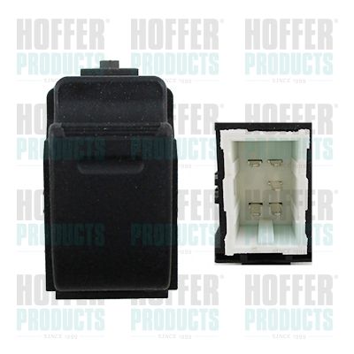 HOFFER 2106434 Switch, window regulator