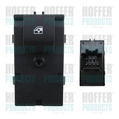 HOFFER 2106440 Switch, window regulator