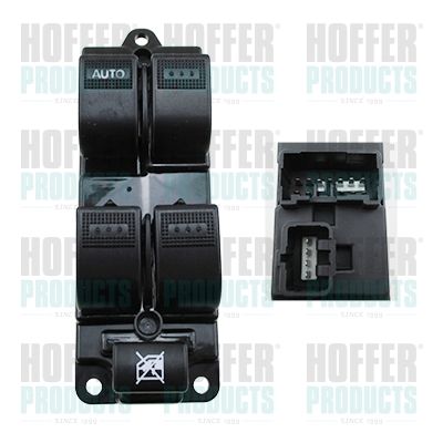 HOFFER 2106448 Switch, window regulator