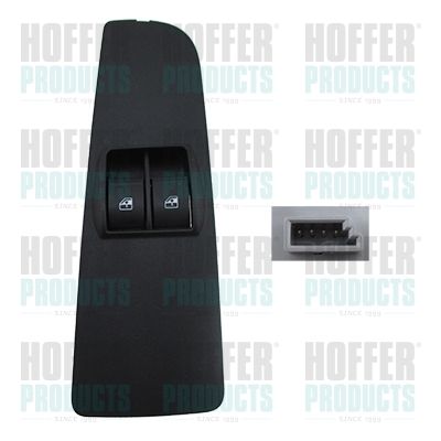 HOFFER 2106488 Switch, window regulator