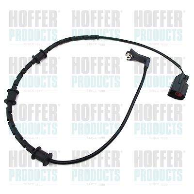 HOFFER 212137 Warning Contact, brake pad wear