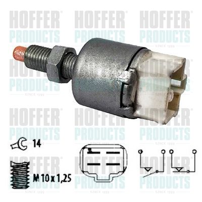 HOFFER 3500007 Stop Light Switch