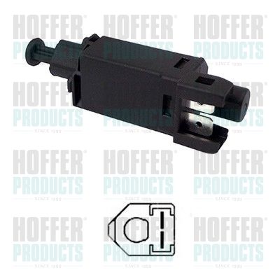 Stop Light Switch HOFFER 3500008