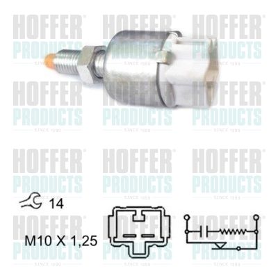 Stop Light Switch HOFFER 3500016