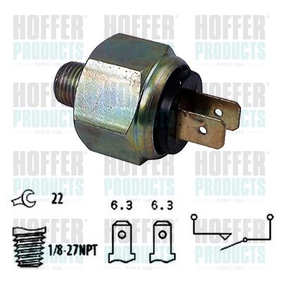 Stop Light Switch HOFFER 3500018