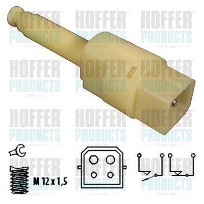 HOFFER 3500024 Stop Light Switch