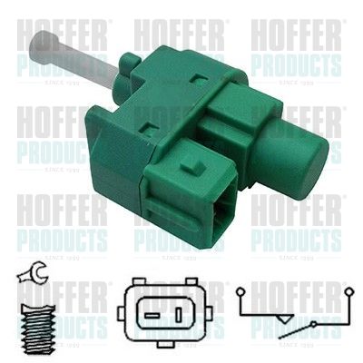 Stop Light Switch HOFFER 3500027