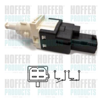 Stop Light Switch HOFFER 3500043