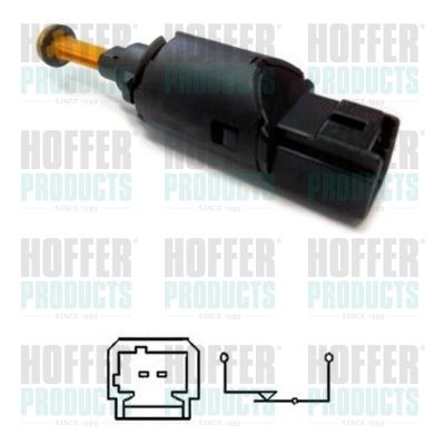 Stop Light Switch HOFFER 3500058