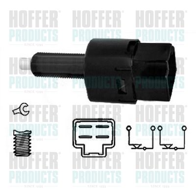 Stop Light Switch HOFFER 3500063
