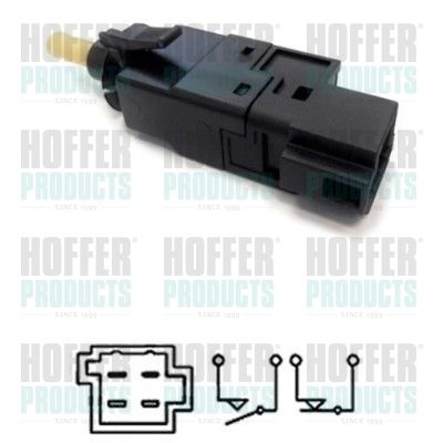 Stop Light Switch HOFFER 3500106