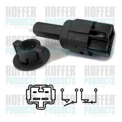 Stop Light Switch HOFFER 3500107
