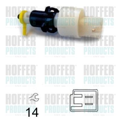 HOFFER 3500120 Stop Light Switch