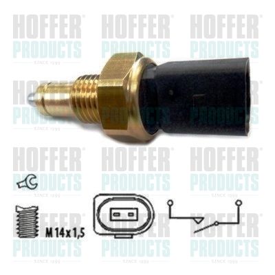 Switch, reverse light HOFFER 3600007