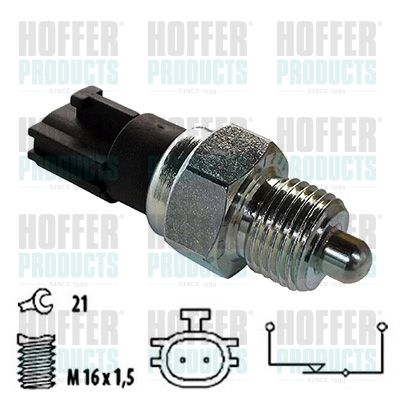HOFFER 3600042 Switch, reverse light