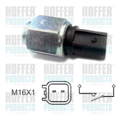 Switch, reverse light HOFFER 3600047