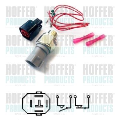 HOFFER 3600064 Switch, reverse light
