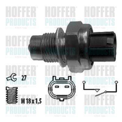 HOFFER 3600068 Switch, reverse light