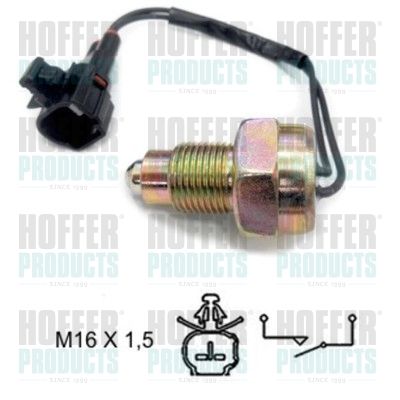 HOFFER 3600070 Switch, reverse light