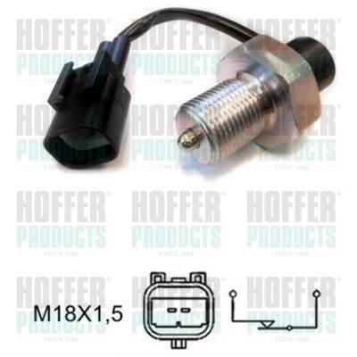 HOFFER 3600074 Switch, reverse light
