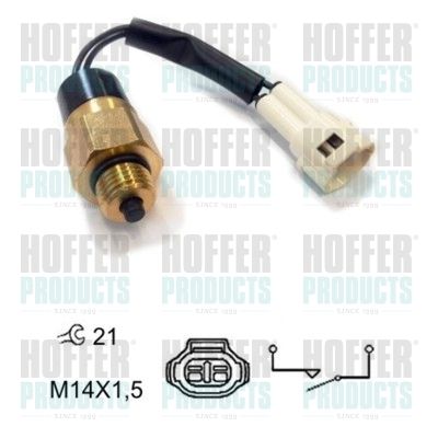 HOFFER 3600080 Switch, reverse light