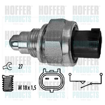 HOFFER 3600084 Switch, reverse light