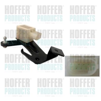 Sensor, pneumatic suspension level HOFFER 3800010