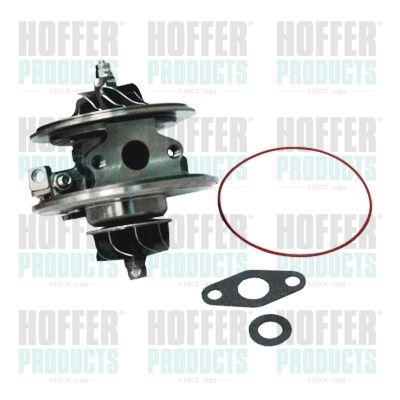 Core assembly, turbocharger HOFFER 6500015