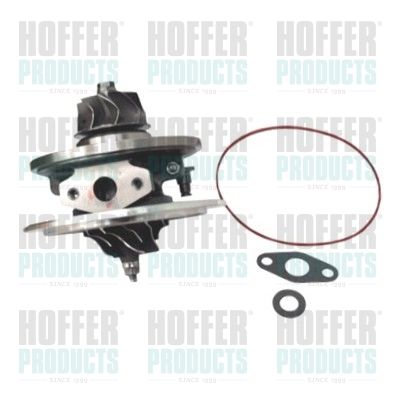 Core assembly, turbocharger HOFFER 6500025