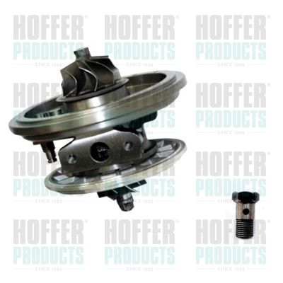 Core assembly, turbocharger HOFFER 6500170