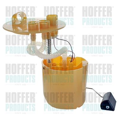 Sender Unit, fuel tank HOFFER 7409455