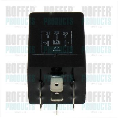Relay, fuel pump HOFFER 7422011