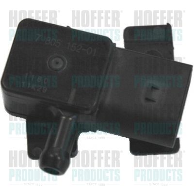 HOFFER 7472258 Sensor, exhaust pressure