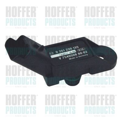 Sensor, intake manifold pressure HOFFER 7472309