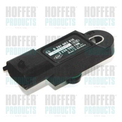 Sensor, boost pressure HOFFER 7472347