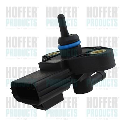 Sensor, fuel pressure HOFFER 74725016