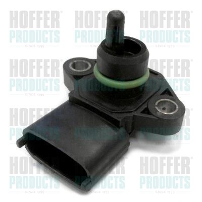 Sensor, intake manifold pressure HOFFER 7472563