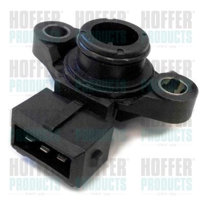 Sensor, intake manifold pressure HOFFER 7472566