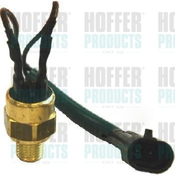 HOFFER 7472613 Temperature Switch, coolant warning lamp