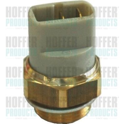 Temperature Switch, radiator fan HOFFER 7472631